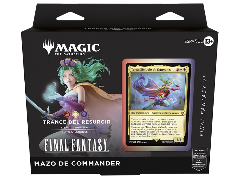 Commander Deck Revival Trance con Terra Branford – Final Fantasy Magic: The Gathering