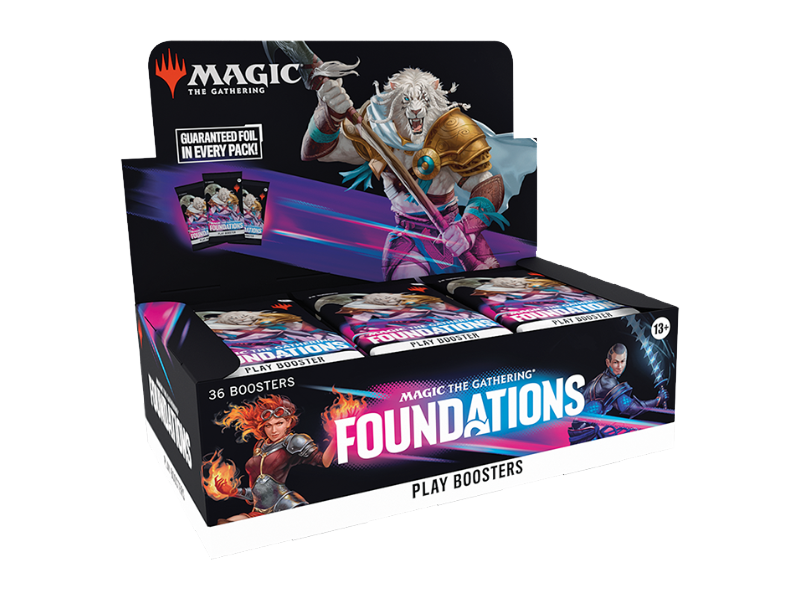 Play Booster Display Foundations en español con 36 sobres – Magic The Gathering MTG