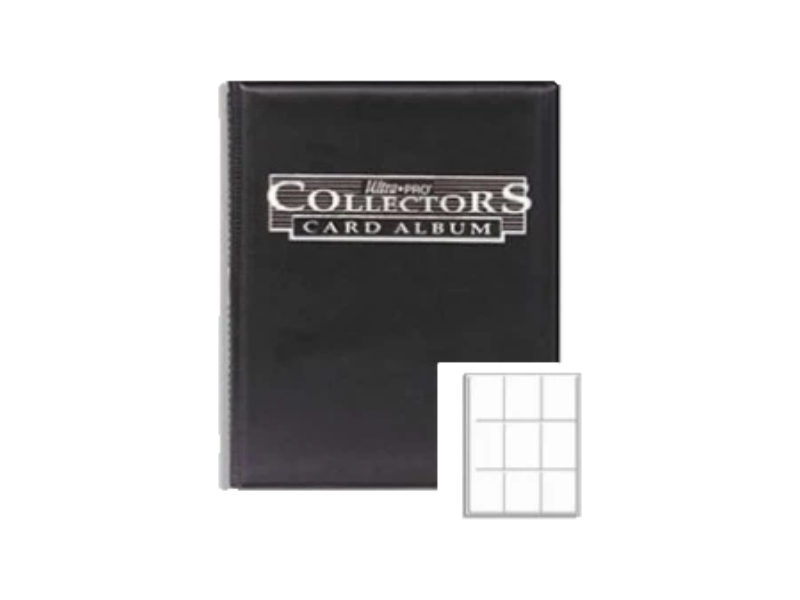 Archivador 9 bolsillos Collector’s Negro Ultra Pro para cartas TCG