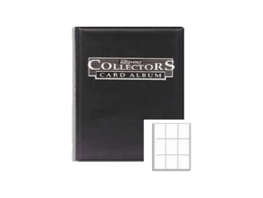 Archivador 9 bolsillos Collector’s Negro Ultra Pro para cartas TCG