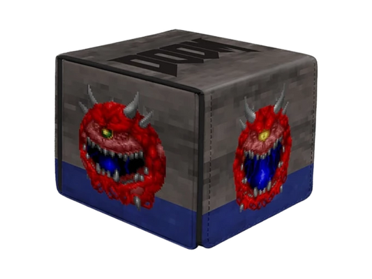 Caja de mazo Alcove Edge Cacodemon for Bethesda DOOM Ultra Pro para cartas TCG