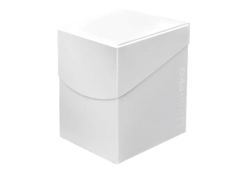 Caja de mazo Deck Box Eclipse 100 Blanco Ultra Pro para cartas TCG