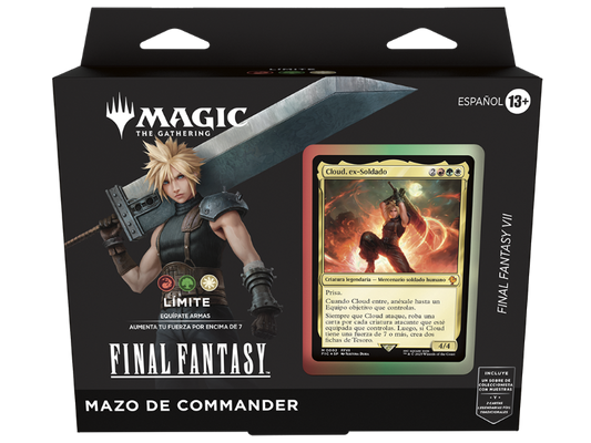 Commander Deck Limit Break con Cloud Strife – Final Fantasy Magic The Gathering