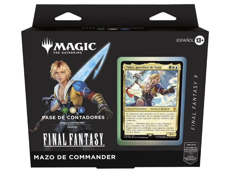 Commander Deck Counter Blitz con Tidus – Final Fantasy Magic The Gathering