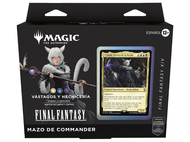 Commander Deck Scions & Spellcraft con Y'shtola – Final Fantasy Magic: The Gathering