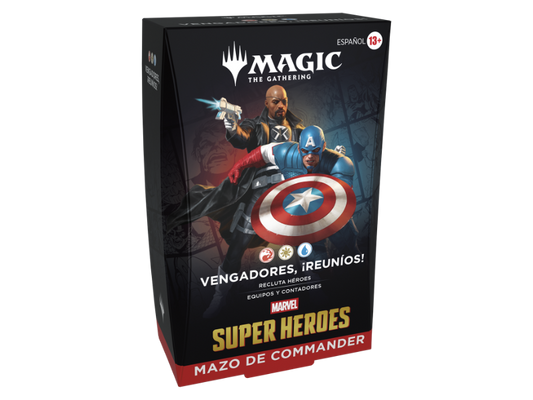 Commander Deck Avengers Assemble del Capitán América – Magic The Gathering MTG en inglés