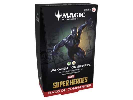 Commander Deck Wakanda Forever de Black Panther – Magic The Gathering MTG en inglés