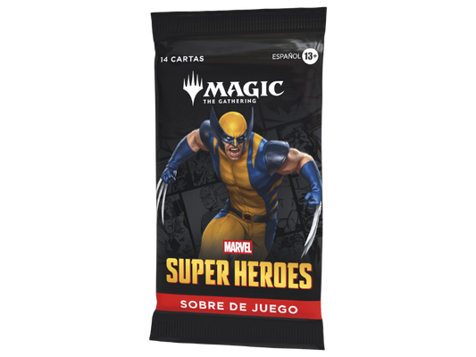 Sobre suelto Play Booster Marvel Super Heroes – Magic The Gathering MTG en inglés