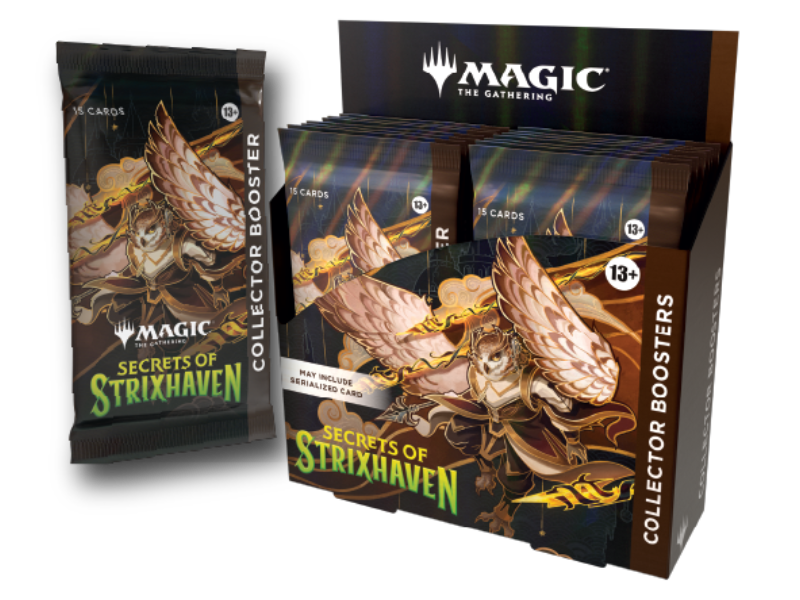 Collector Booster Display Strixhaven con 12 sobres – Magic The Gathering MTG en inglés