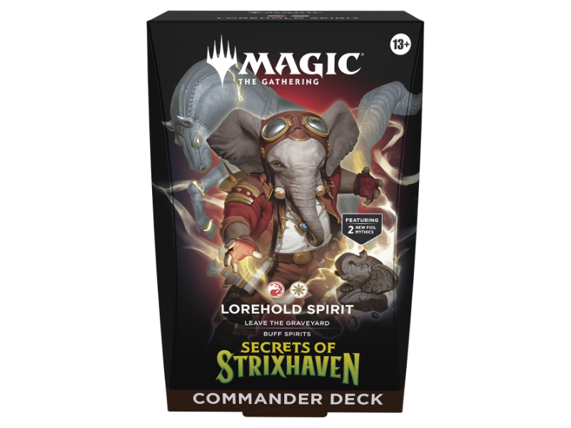 Commander Deck Lorehold Spirit Strixhaven – Magic The Gathering MTG en inglés