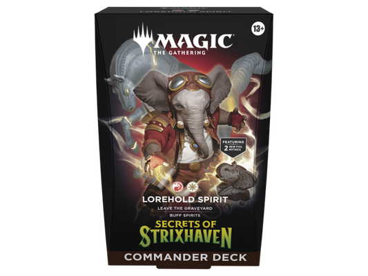 Commander Deck Lorehold Spirit Strixhaven – Magic The Gathering MTG en inglés
