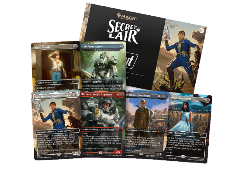 Secret Lair x Fallout Beyond Vault 33 en inglés Magic The Gathering