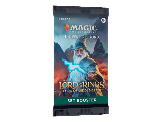 Sobre Set Booster The Lord of the Rings Tales of Middle-earth en inglés – Magic The Gathering