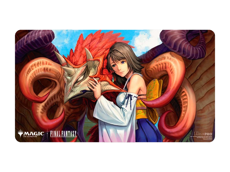 Tapete Playmat Yuna y Valefor Final Fantasy Magic The Gathering Ultra Pro para cartas TCG