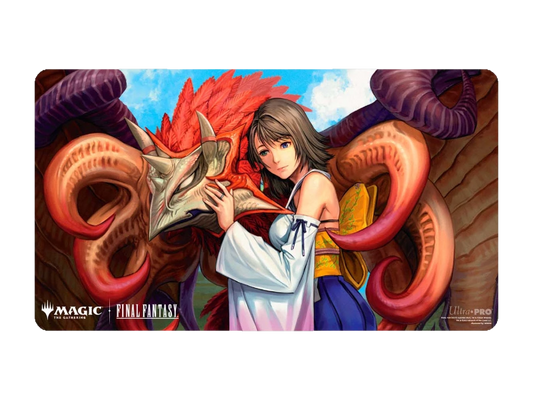 Tapete Playmat Yuna y Valefor Final Fantasy Magic The Gathering Ultra Pro para cartas TCG